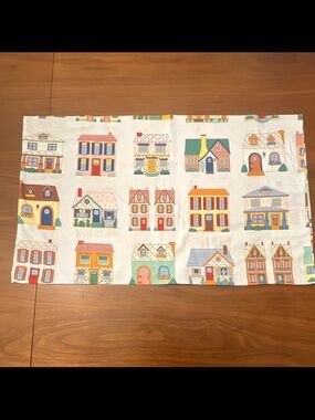 PENNY’S DOLLHOUSE  one pillowcase BY ROBERT KAUFMAN